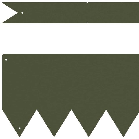 KRAWĘŻNIK DO TRAWNIKA 10 SZT ZIELONY OLIWKOWY