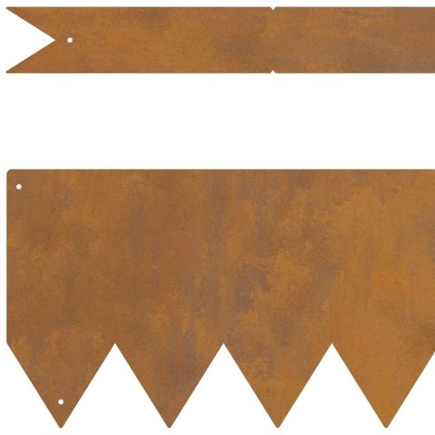 KRAWĘŻNIK DO TRAWNIKA 20 SZT. BRĄZOWY 100X0.05X20CM