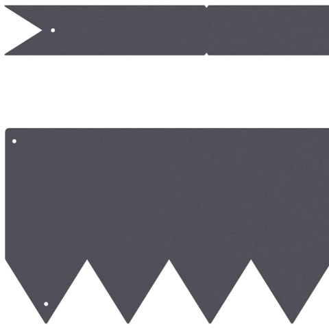 KRAWĘŻNIK DO TRAWNIKA 30 SZT ANTRACYT 100X0.05X20CM