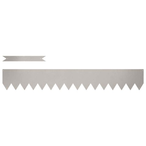 KRAWĘŻNIK DO TRAWNIKA 50 SZT BRĄZOWY 100X0.05X20CM