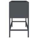 VidaXL Podwyższona doniczka ogrodowa Antracyt 60 x 26 x 45 cm Stal
