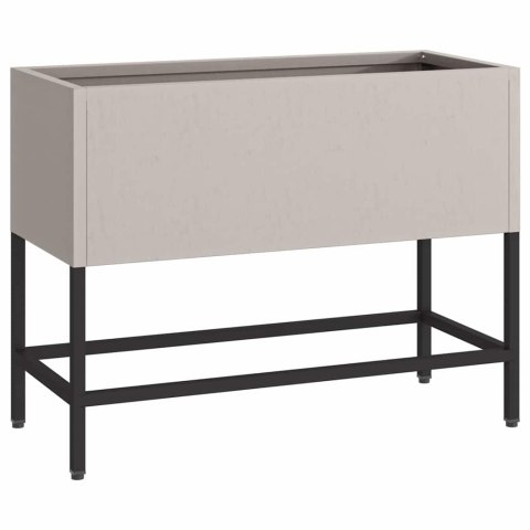 VidaXL Podwyższona doniczka ogrodowa Rdzawy 60 x 26 x 45 cm