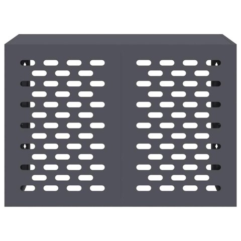 VidaXL Pokrywa do klimatyzatora Antracyt 100 x 50 x 70 cm Stal