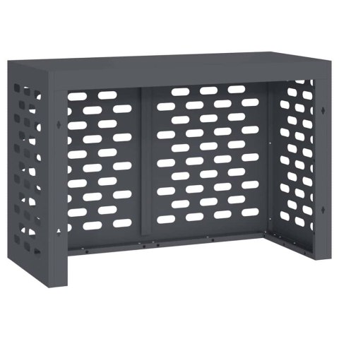 VidaXL Pokrywa do klimatyzatora Antracyt 90 x 40 x 60 cm Stal