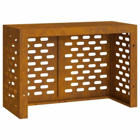 VidaXL Pokrywa do klimatyzatora Rdzawy 90 x 40 x 60 cm