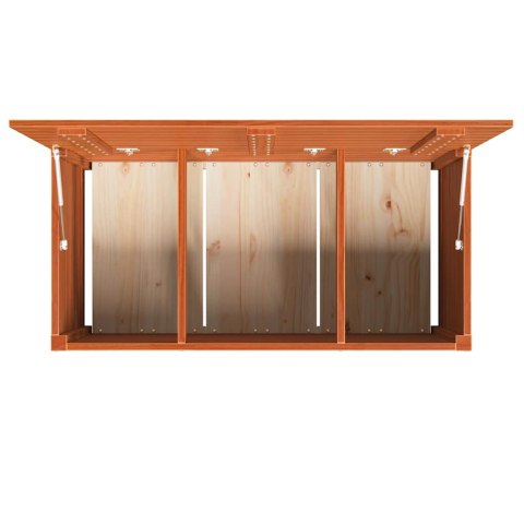 SKRZYNIA DO PRZECHOWYWANIA WOSKOWY BRĄZ 101X 50,5X 46,5CM