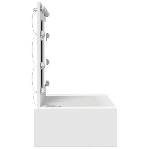 VidaXL Toaletka Biały 83 x 40 x 70 cm Materiał drewnopochodny