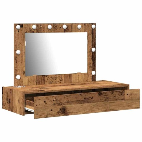 TOALETKA BRĄZOWY 100X40X70CM