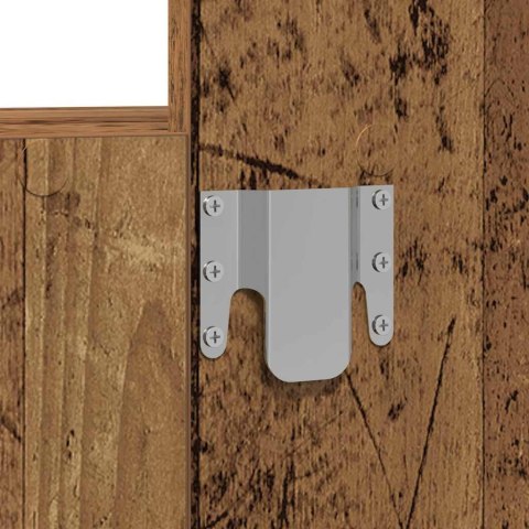 VidaXL Toaletka Brązowy 60 x 40 x 70 cm Materiał drewnopochodny