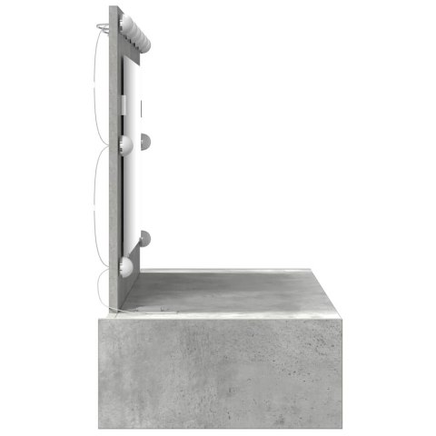 TOALETKA SZARY 100X40X70CM