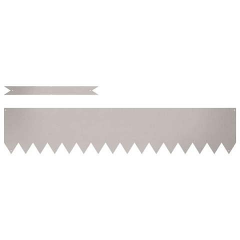 KRAWĘŻNIK DO TRAWNIKA 10 SZT BRĄZOWY 100X0.05X20CM