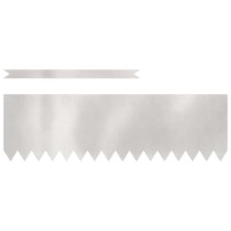 KRAWĘŻNIK DO TRAWNIKA 20 SZT SREBRNY 100X0.05X20CM