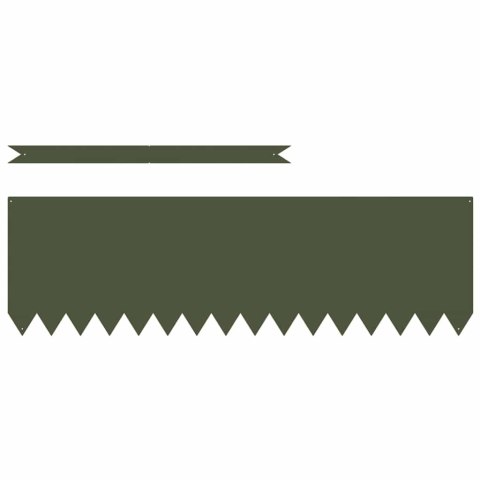 KRAWĘŻNIK DO TRAWNIKA 20 SZT ZIELONY OLIWKOWY