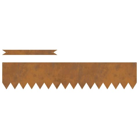 KRAWĘŻNIK DO TRAWNIKA 30 SZT BRĄZOWY 100X0.05X20CM