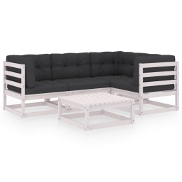 5-CZ. ZESTAW WYPOCZYNKOWY DO OGRODU Z PODUSZKAMI LITA SOSNA