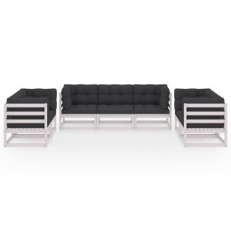 7-CZ. ZESTAW WYPOCZYNKOWY DO OGRODU Z PODUSZKAMI LITA SOSNA