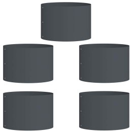 DONICZKA OGRODOWA 5 SZT ANTRACYT 30X30X20CM