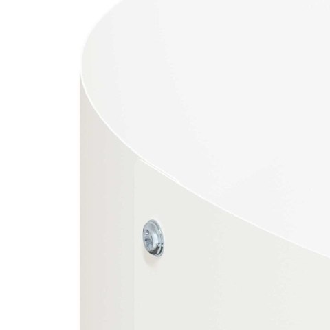 DONICZKA OGRODOWA 5 SZT BIAŁY 120X120X20CM STAL ZIMNOGIĘTA