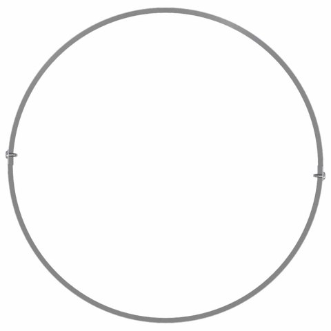 DONICZKA OGRODOWA 5 SZT SREBRNY 30X30X20CM