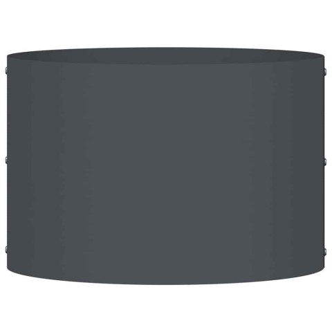 DONICZKA OGRODOWA ANTRACYT 30X30X20CM STAL ZIMNOGIĘTA