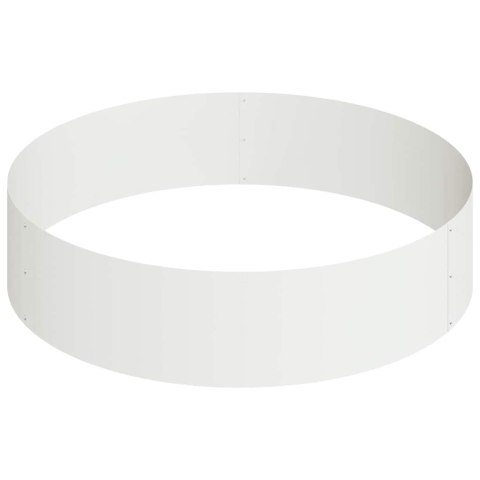 DONICZKA OGRODOWA BIAŁY 90X90X20CM STAL ZIMNOGIĘTA