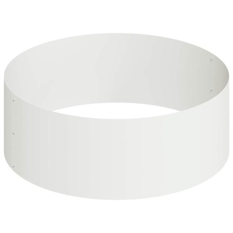 DONICZKA OGRODOWA BIAŁY 90X90X20CM STAL ZIMNOGIĘTA