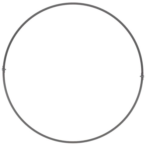 DONICZKA OGRODOWA CZARNY 40X40X20CM STAL ZIMNOGIĘTA