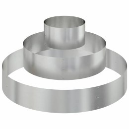 DONICZKA OGRODOWA SREBRNY 120X120X20CM STAL GALWANIZOWANA