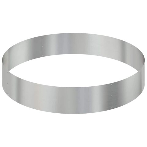 DONICZKA OGRODOWA SREBRNY 120X120X20CM STAL GALWANIZOWANA