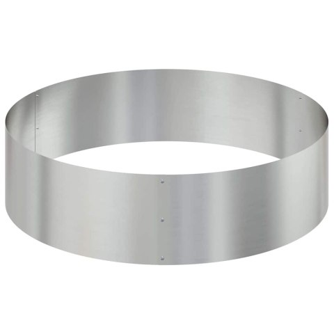 DONICZKA OGRODOWA SREBRNY 120X120X20CM STAL GALWANIZOWANA