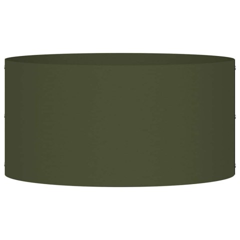 VidaXL Doniczka ogrodowa Zielony oliwkowy 40 x 40 x 20 cm