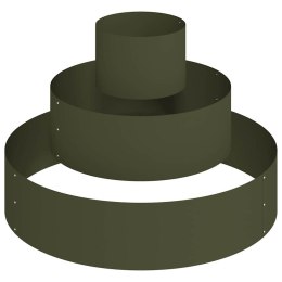 VidaXL Doniczka ogrodowa Zielony oliwkowy 90 x 90 x 20 cm