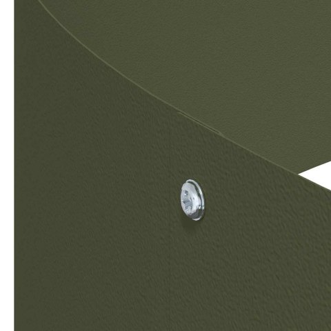 VidaXL Doniczka ogrodowa Zielony oliwkowy 90 x 90 x 20 cm