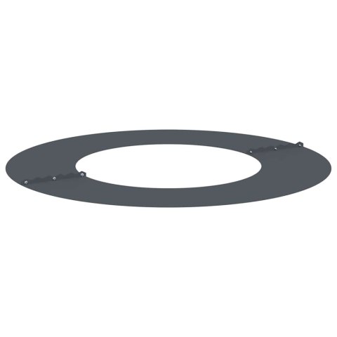 PIERŚCIEŃ DREWNY OBRZEŻE OGRODOWE METALOWE 5 SZT ANTRACYT