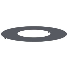 VidaXL odpowiedni dla płaskiego pierścienia drzewa Antracyt Ø30 / 60 cm
