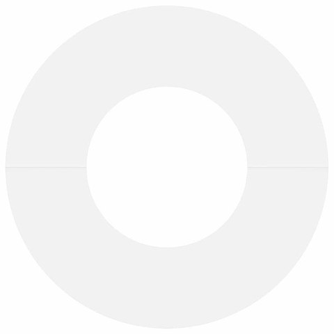 PIERŚCIEŃ DREWNY OBRZEŻE OGRODOWE METALOWE BIAŁY Ø30 / 60CM