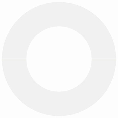 PIERŚCIEŃ DREWNY OBRZEŻE OGRODOWE METALOWE BIAŁY Ø40 / 70CM