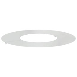 PIERŚCIEŃ DREWNY OBRZEŻE OGRODOWE METALOWE SREBRNY Ø30 / 60CM