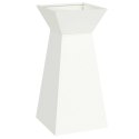 VidaXL Donica słupowa 2 pcs Biały 35 x 35 x 73 cm