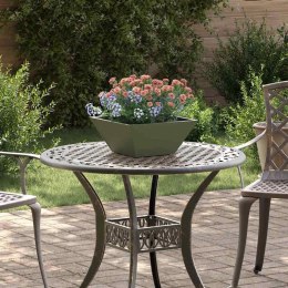 VidaXL Doniczka ogrodowa 5 pcs Zielony oliwkowy 35 x 35 x 15 cm