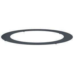 VidaXL odpowiedni dla płaskiego pierścienia drzewa Antracyt Ø90 / 120 cm