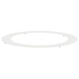 VidaXL odpowiedni dla płaskiego pierścienia drzewa Biały Ø90 / 120 cm