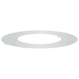 PIERŚCIEŃ DREWNY OBRZEŻE OGRODOWE METALOWE SREBRNY Ø40 / 70CM