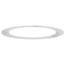 VidaXL odpowiedni dla płaskiego pierścienia drzewa Srebrny Ø90 / 120 cm