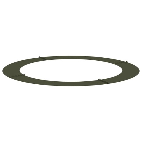 VidaXL odpowiedni dla płaskiego pierścienia drzewa oliwkowy Ø90 / 120 cm