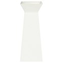 VidaXL Donica słupowa 2 pcs Biały 40 x 40 x 100 cm