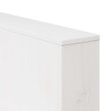 VidaXL Sofa Ogrodowa Biały 134 x 60 x 62 cm Lite drewno sosnowe