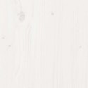 VidaXL Sofa Ogrodowa Biały 134 x 60 x 62 cm Lite drewno sosnowe