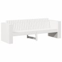 VidaXL Sofa Ogrodowa Biały 185,5 x 60 x 62 cm Lite drewno sosnowe