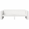 VidaXL Sofa Ogrodowa Biały 185,5 x 60 x 62 cm Lite drewno sosnowe